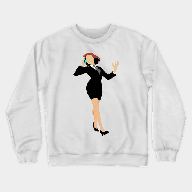 Margaret Encino Crewneck Sweatshirt by trainedspade